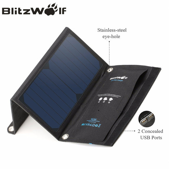 Solar Power Bank Portable Dual USB Charger Solar Panel Mobile Phone Charger 2A Universal
