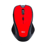 Malloom Newest Black and Red Computer Mouse 2016 Hot Sale Ergonomic 6 Keys Bluetooth 3.0 Wireless Mouse
