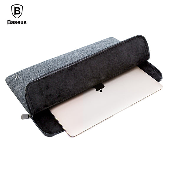 Baseus Laptop Bag for Macbook Air 13 Case Laptop Sleeve For Macbook Pro 13 15 Under 15inch Soft Handbag Computer Tablet Pouch