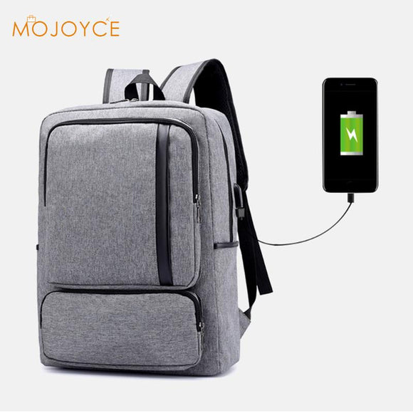 High Quality Men Backpacks Linen Anti Theft Backpack Women Bag USB Charge 15Inch Laptop Mochila Waterproof Travel SAC Back Pack