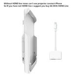 Mini TV Micro DLP Wifi Portable Pocket LED Smartphone Projector Pico HD Video 1080P HDMI