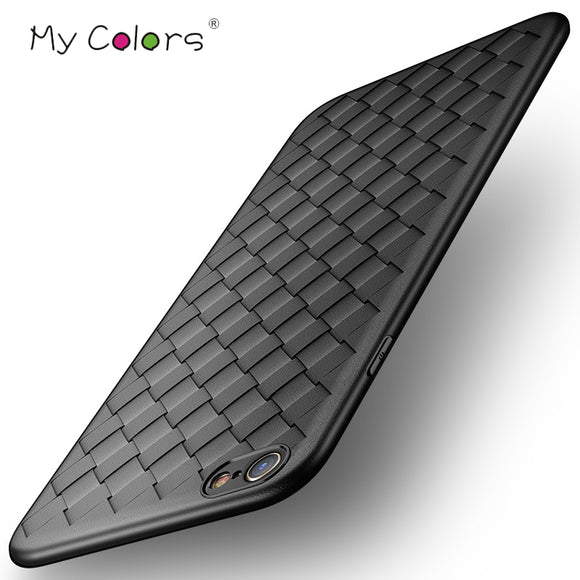 Luxury Weave breathable Soft Silicon case