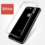 Clear Silicon Ultra Thin Soft TPU Case For 7 7Plus 8 8Plus X Transparent