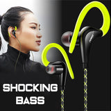 Fonge Ear Hook Sport Earphone Super Bass Sweatproof Stereo Headset