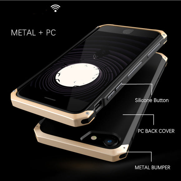 Metal Aluminum Border Hard PC Back Cover Case