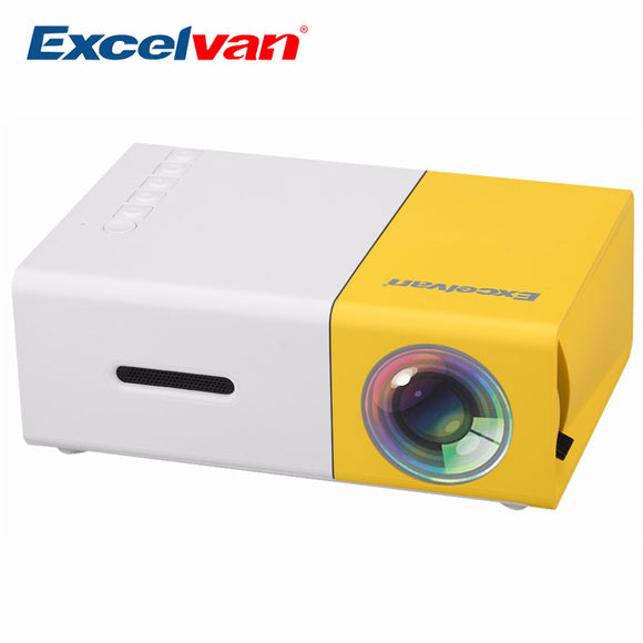 Mini Portable Projector LCD Projector HDMI USB AV SD 400-600 Lumen
