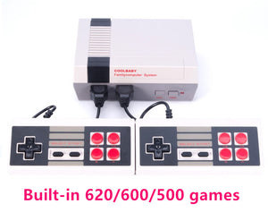 Family Mini Classic TV Game Console 8 Bit Game AV Out Retro Video Game Console Built-In 620/600/500 Games