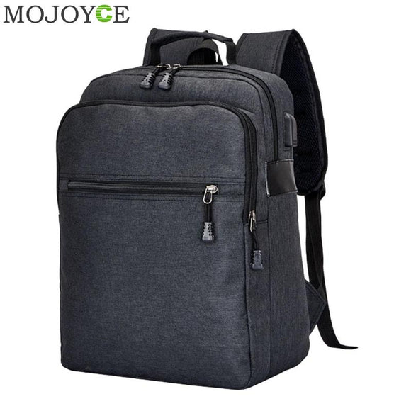 14 inch Men Backpack Anti Theft Man USB Charging Laptop Backpacks with Headphone Plug Casual Travel Bags mochila for Teenagers