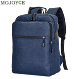 14 inch Men Backpack Anti Theft Man USB Charging Laptop Backpacks with Headphone Plug Casual Travel Bags mochila for Teenagers