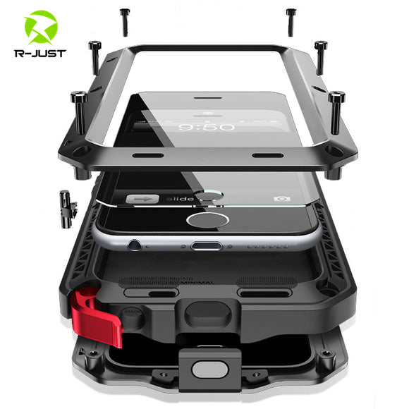 Heavy Duty Protection Doom armor Metal Aluminum phone Case