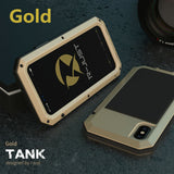 Heavy Duty Protection Doom armor Metal Aluminum phone Case