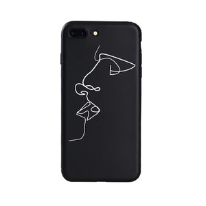 Artistic Abstract Line Case