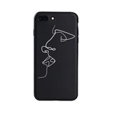 Artistic Abstract Line Case