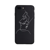 Artistic Abstract Line Case