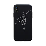 Artistic Abstract Line Case