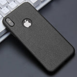 Ultra Thin Phone Cases For iPhone 6S 6 7 8 Plus 10 X Cover Leather Skin Soft