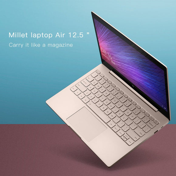 Xiaomi Laptop Notebook Air HD 12.5 inch Intel CoreM-7Y30 Dual Core 4GB RAM 128GB / 256GB SSD Windows10 with M3 Processor