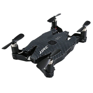 White Black JJRC H49 Automatic Foldable Wifi Quadcopter Drone